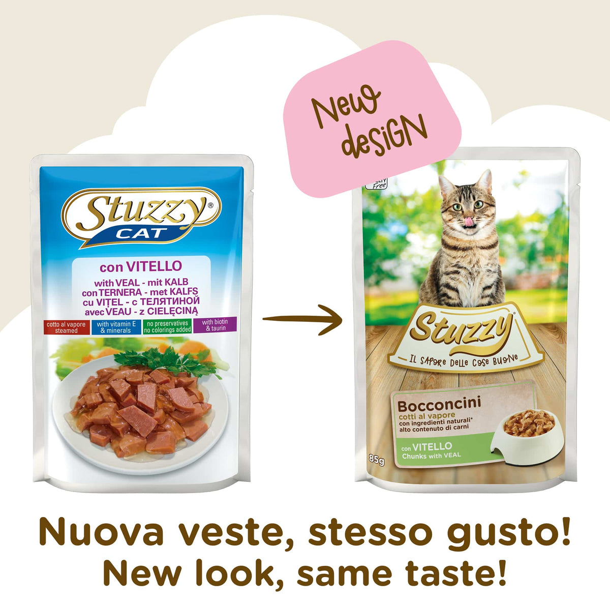 Stuzzy Cat Sobres Ternera 85 gr para gatos - imagen 2