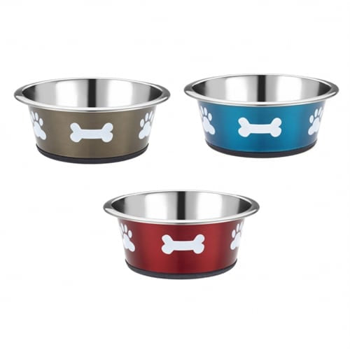 CLASSIC Posh Paws Stainless Steel Dish 900ml