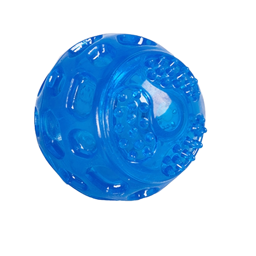Pelota para perros TPR con luz LED
