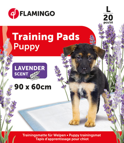 Empapadores educativos para perros T3 con aroma a lavanda