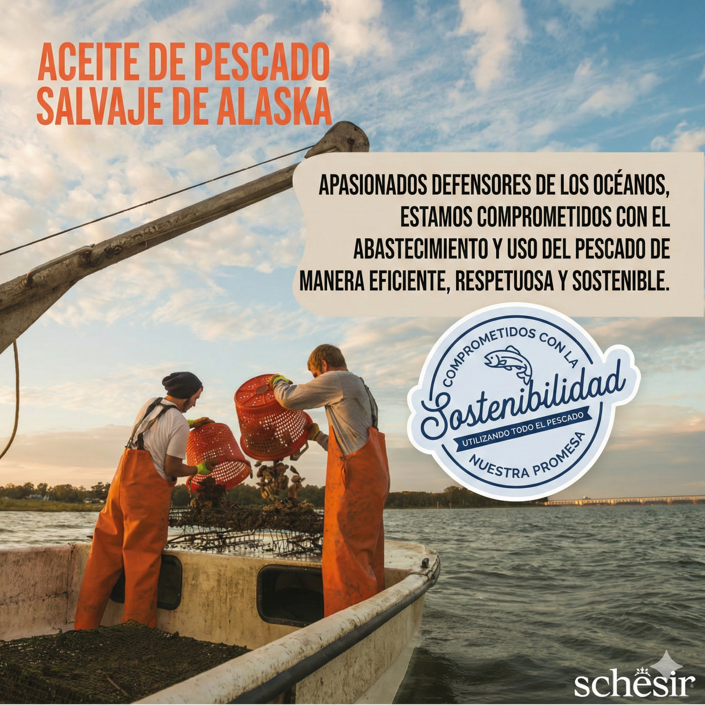 SCHESIR ACEITE SALMÓN DE ALASKA GRIZZLY