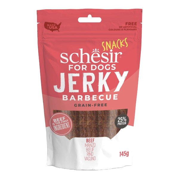 Schesir Snack Tiras de Buey 145g