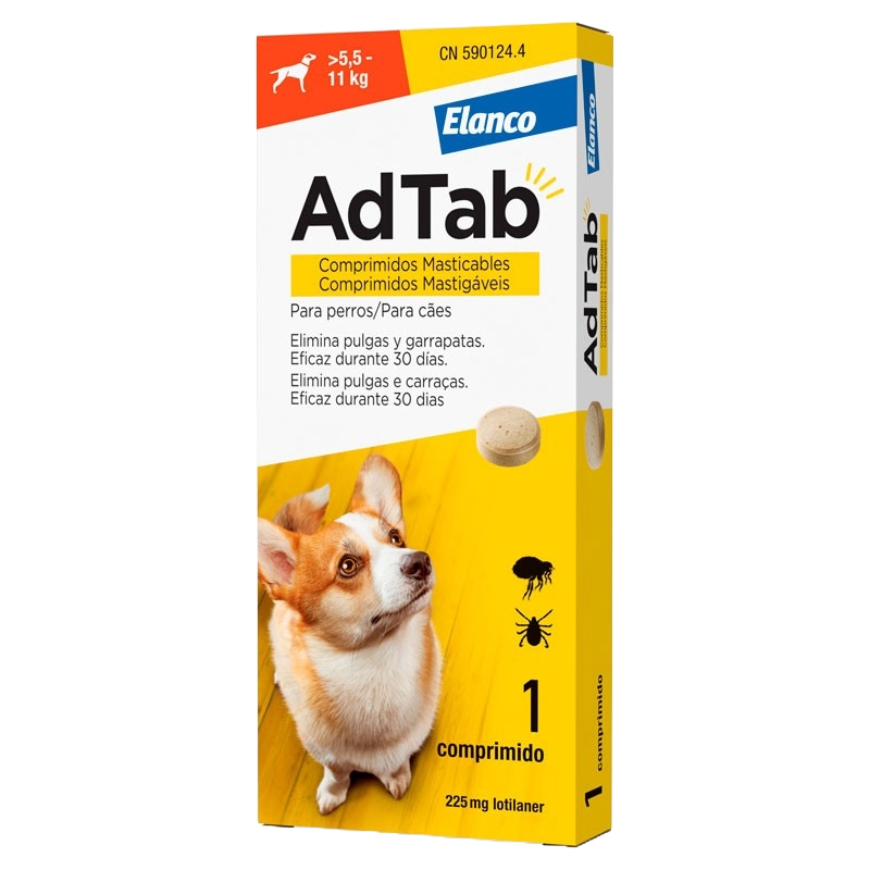AdTab 225 mg (5,5–11 kg)