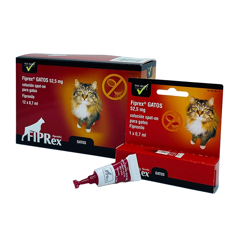 Pipetas Fiprex Gatos