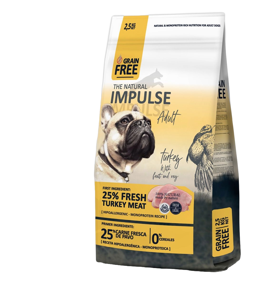 Pienso Grain Free Impulse Pavo 10kg