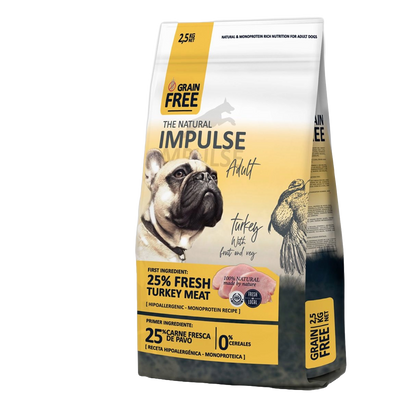 Pienso Grain Free Impulse Pavo 2.5kg