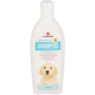 Champú Flamingo para Cachorros con Aceite de Macadamia