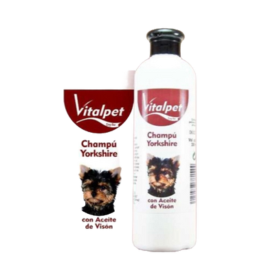 Champú para Perros Yorkshire con Aceite de Visón
