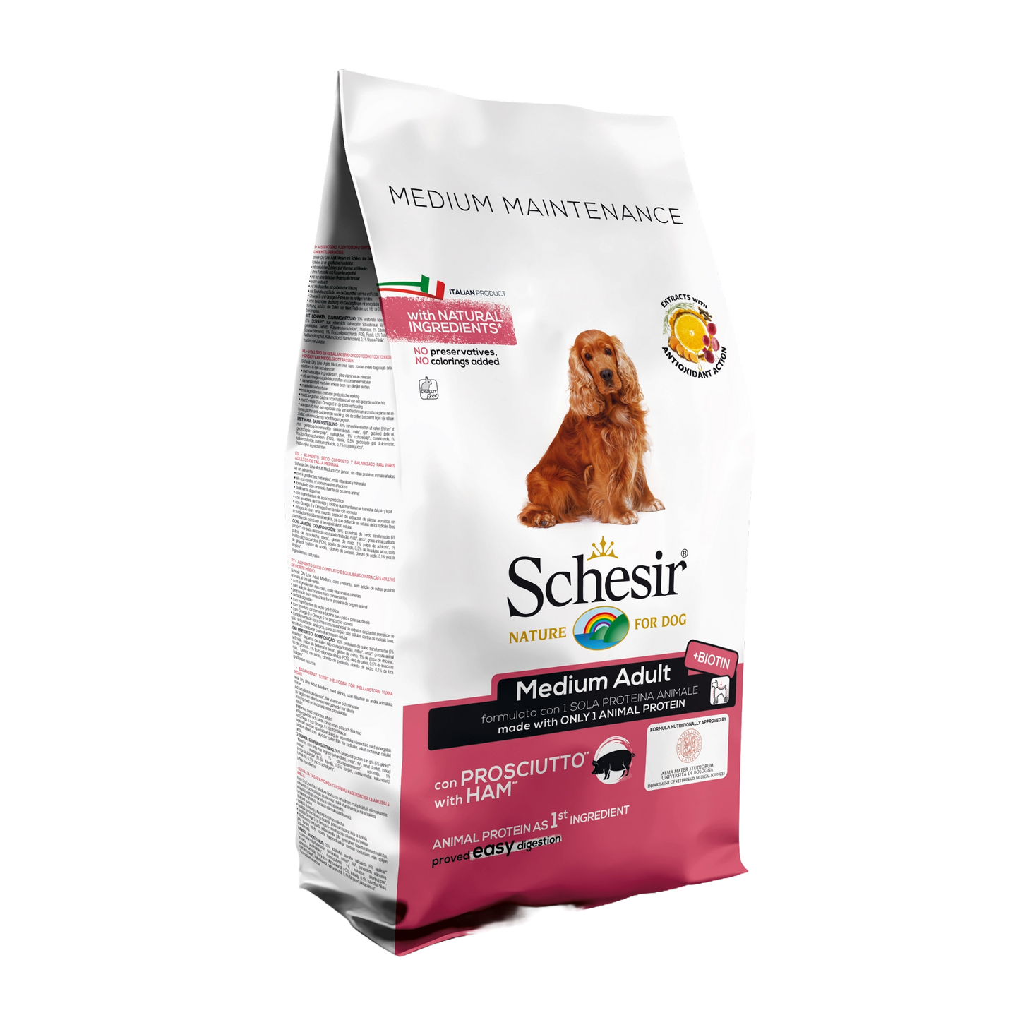 Schesir Medium Mantenimiento Jamón 12kg