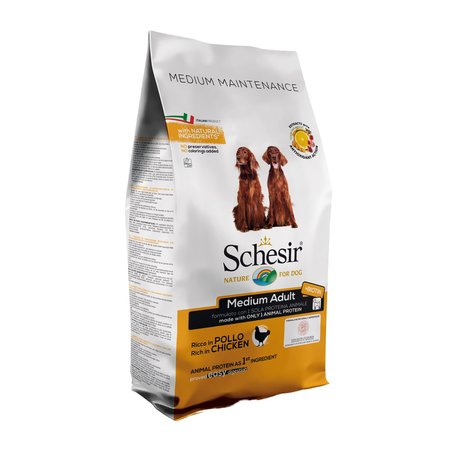 Schesir Medium Mantenimiento Pollo 12kg