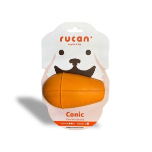 RUCAN JUGUETE CONO GRANDE NARANJA DUREZA MEDIA