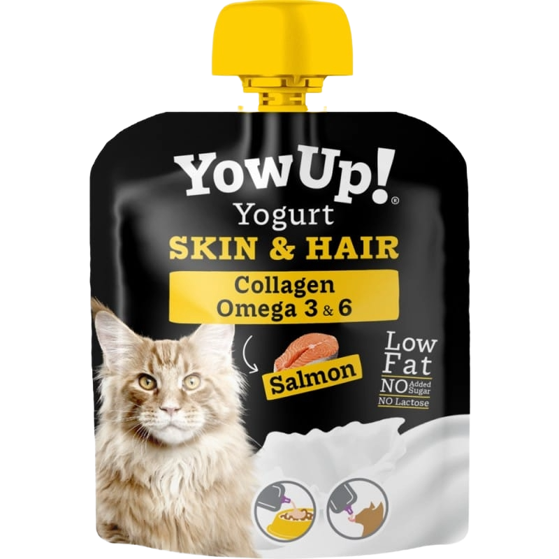 Yowup yogurt gatos skin and hair 85 gr