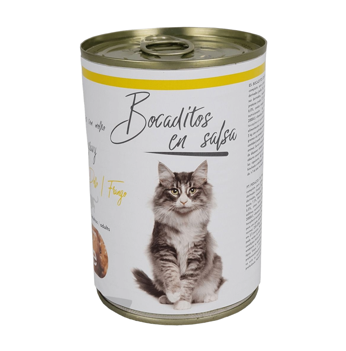 Bocaditos en Salsa Sabor Pollo para Gatos (415g)