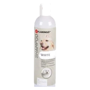 Champú Flamingo para perros de pelo blanco, 300 ml