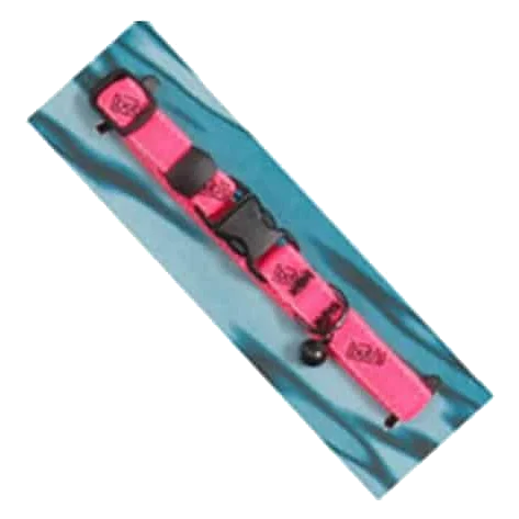Collar Bub’s elástico fucsia para gatos