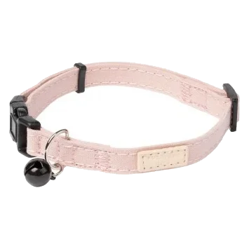 Collar para gato de algodón FuzzYard Life Soft Blush