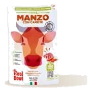 Comida natural para perros Real Bowl buey, 400 g