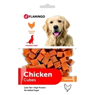 Cubos de pollo 85 g para perros