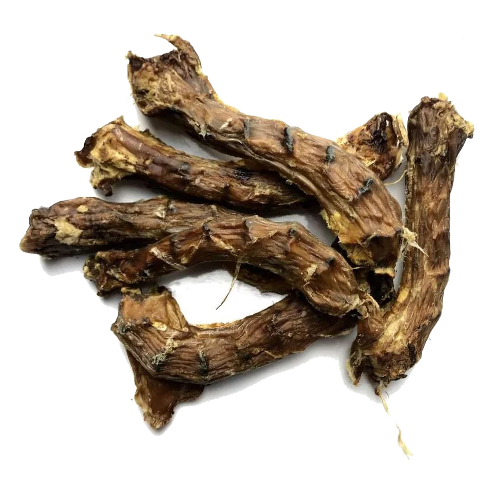 Cuellos de pollo desecados 1 kg para perros
