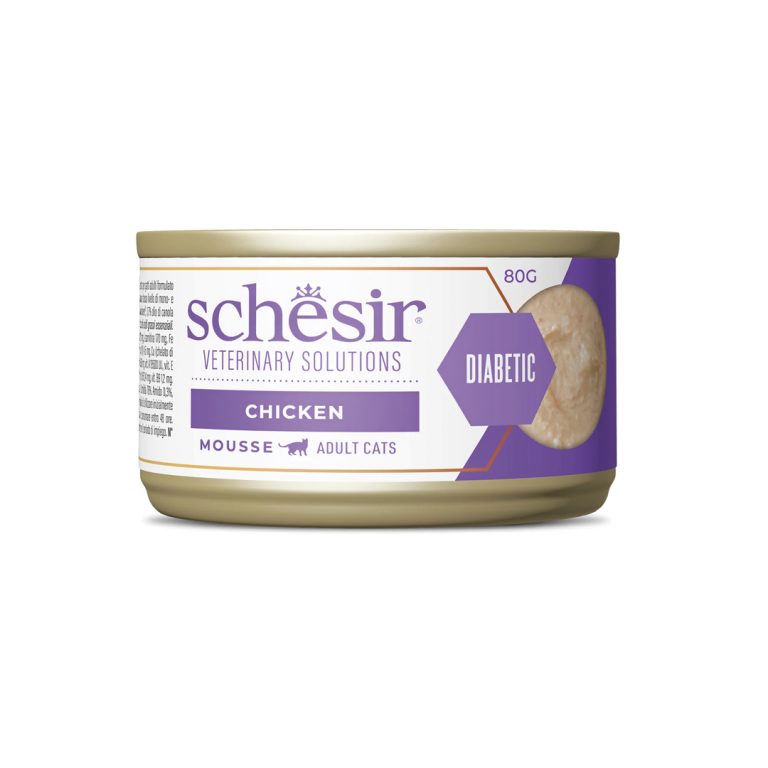 Schesir diabetes control pollo en mousse para gatos - imagen 2