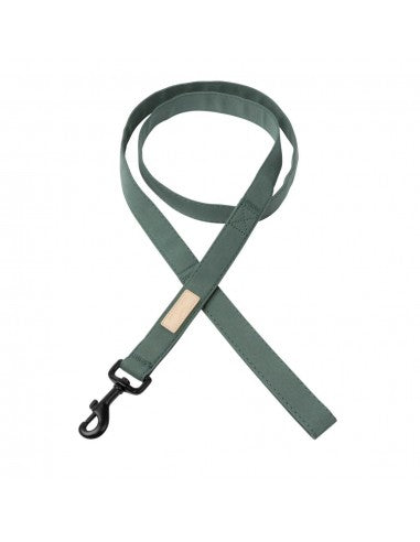 Correa de algodón para perros FuzzYard Life Myrtle Green (talla L)