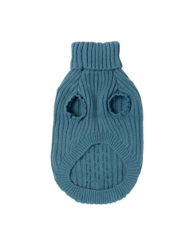 Jersey de punto para perros FuzzYard Life French Blue (talla 3)