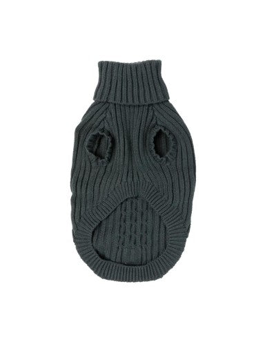 Jersey de punto para perros FuzzYard Life Slate Grey (talla 3)