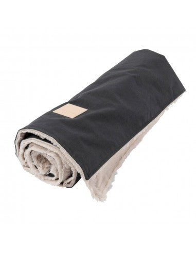 Manta reversible para perros FuzzYard Life Slate Grey (talla L)