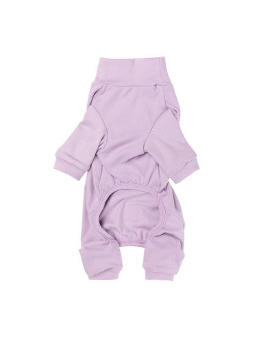 Pijama de tacto suave para perros FuzzYard Life Lila