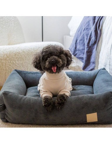 Pijama de tacto suave para perros FuzzYard Life Sandstone