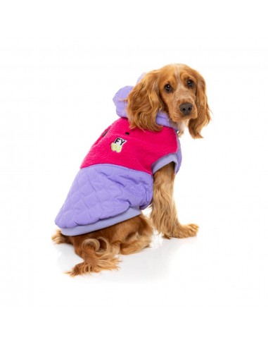 Sudadera con capucha para perros FuzzYard Oregon lavanda