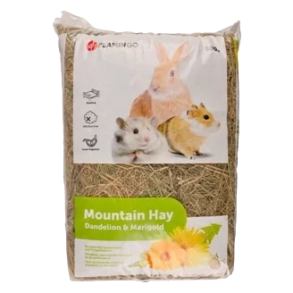 Heno de montaña con Diente de León 500gr para roedores