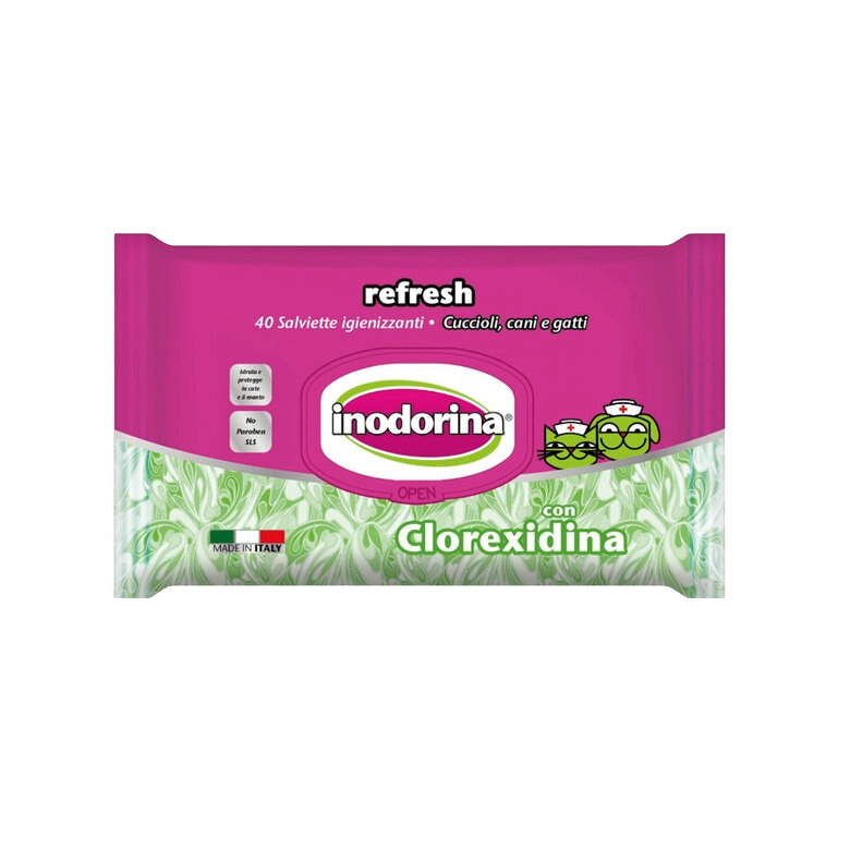 Toallitas higiénicas Inodorina Refresh