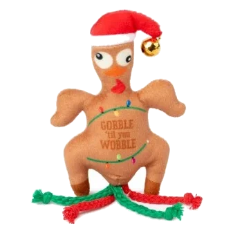 Juguete navideño para gatos FuzzYard Gobble Til You Wobble