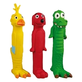 Juguetes de látex con forma de animales para perros 19 cm