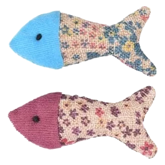Marly peces azul/púrpura 4x9x2cm