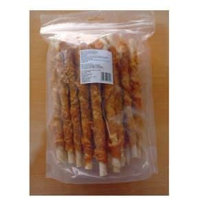 Palitos de pollo enredado 20 cm 500gr 25 uds