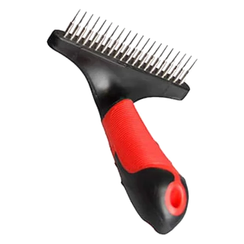 Rastrillo para perros de pelo corto