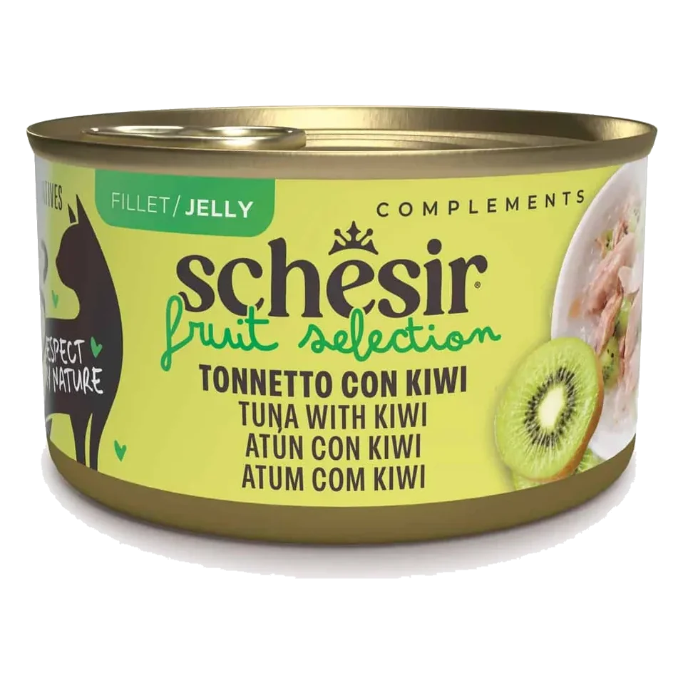 Schesir Atún con Kiwi 75 g para gatos