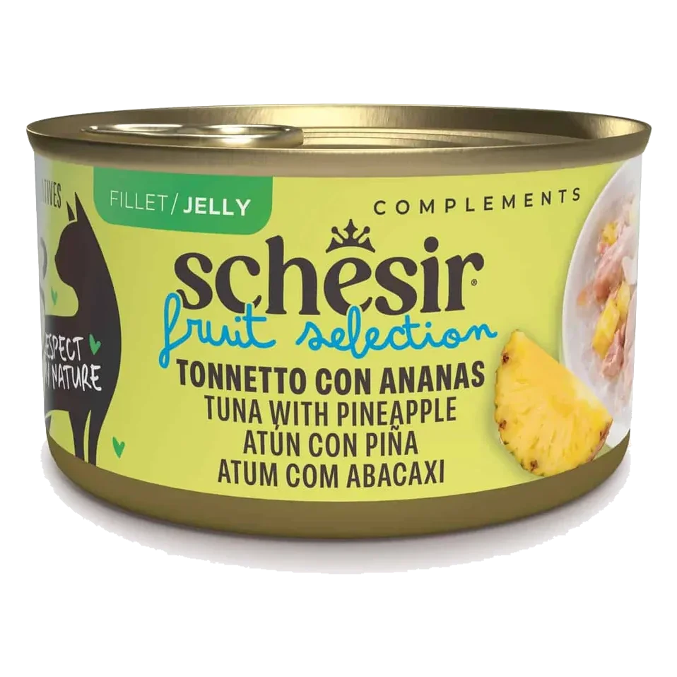Schesir Atún con Piña 75 g para gatos