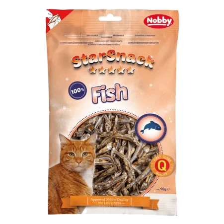StarSnack pescado 50 gr nobby para gatos