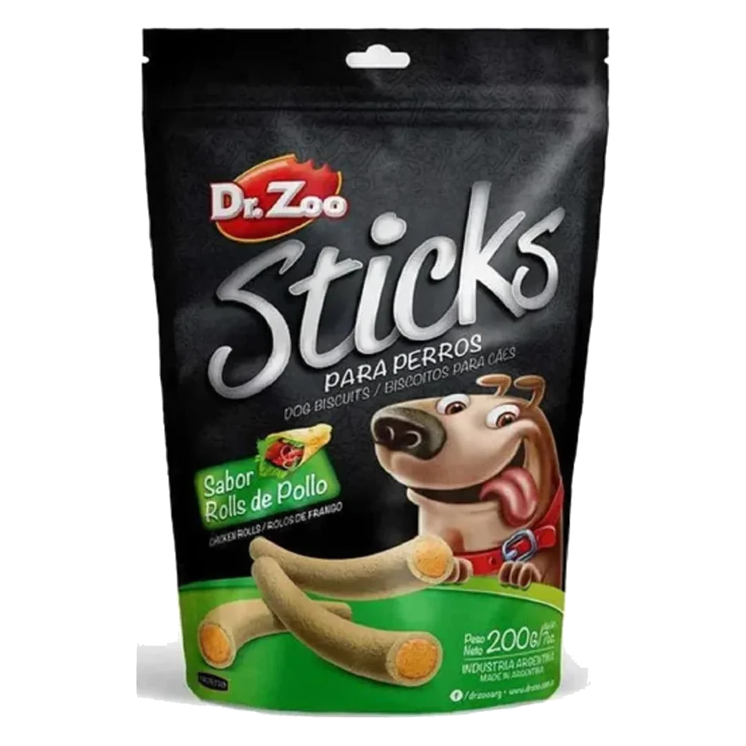 Sticks de pollo Doctor Zoo 50 g para perros