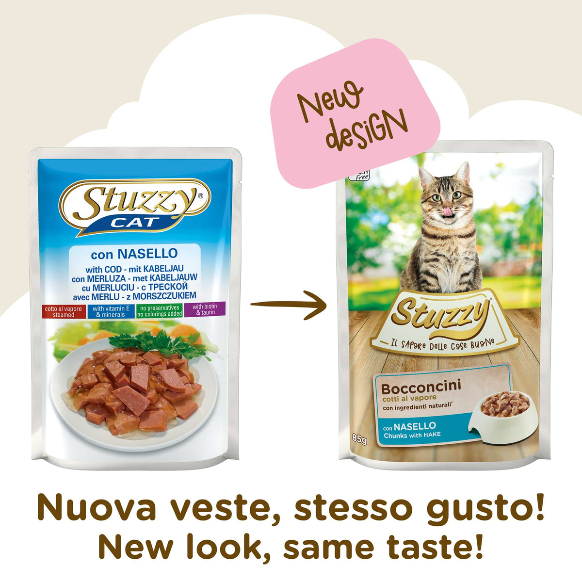 Stuzzy Cat Sobres Merluza 85 gr para gatos - imagen 2
