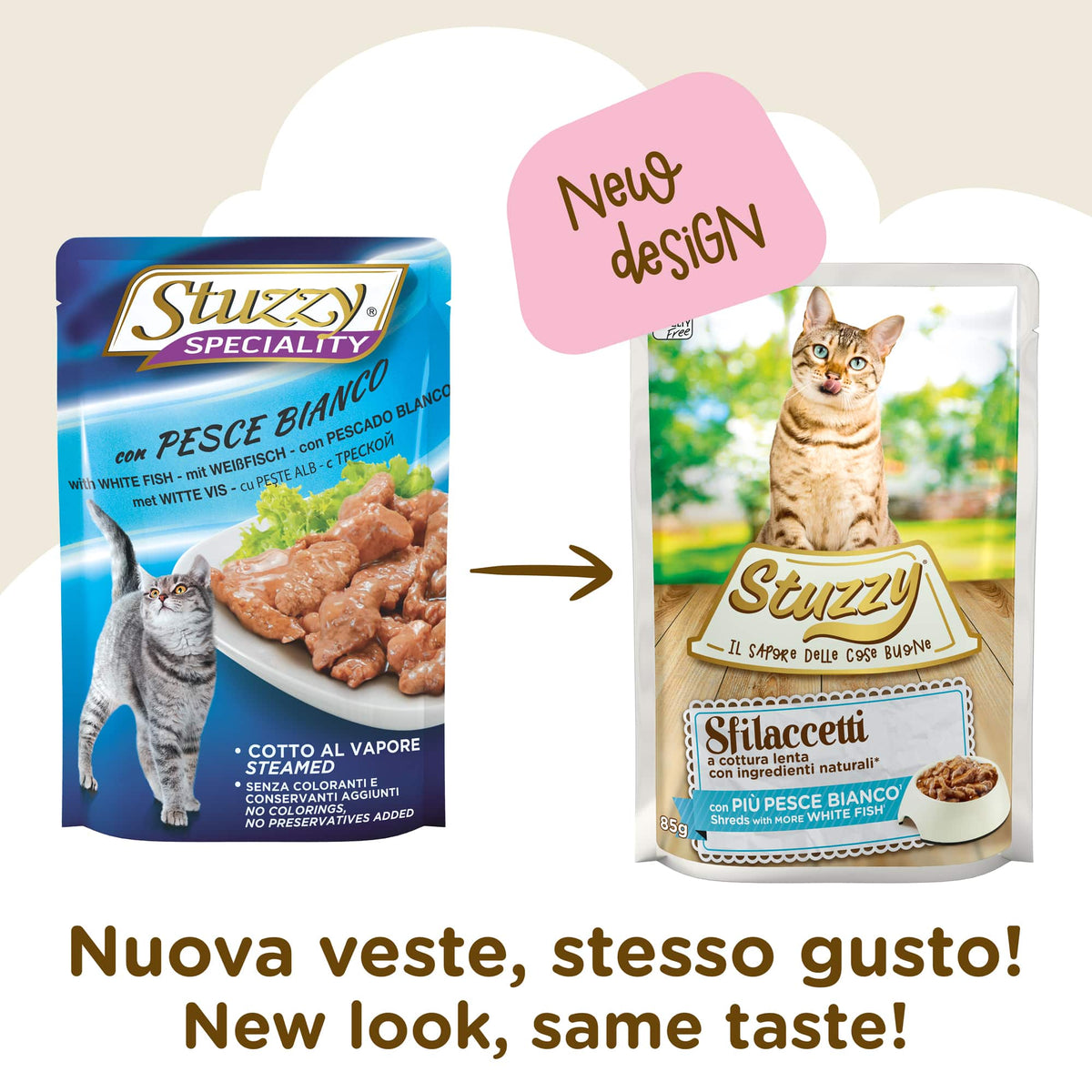 Stuzzy Cat Speciality sobres Pescado blanco 85 gr para gatos - imagen 2