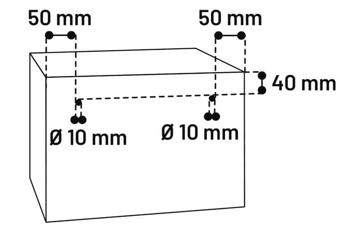 Nido de cría horizontal periquitos – madera para pájaros - imagen 2
