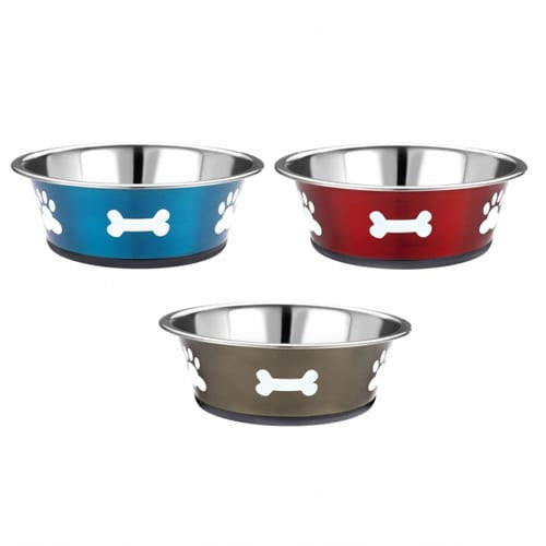 CLASSIC Posh Paws Stainless Steel Dish 2500ml