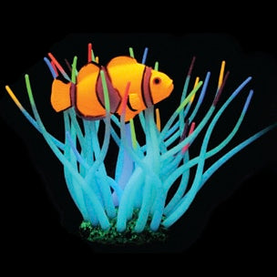 Aqua Lumo Sea Anémona con pez Globo