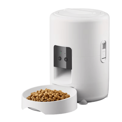 ALIMENTADOR REDONDO AUTOMÁTICO INTELIGENTE PARA GATOS – CONTROL POR APP