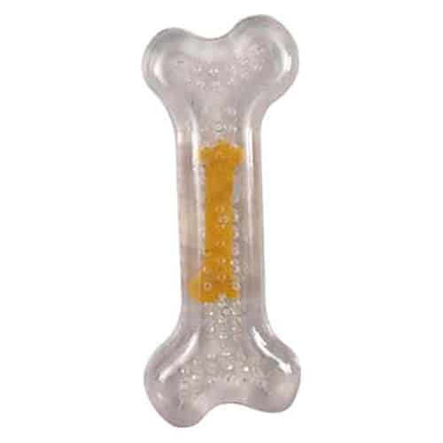 Hueso transparente sabor a pollo 12cm