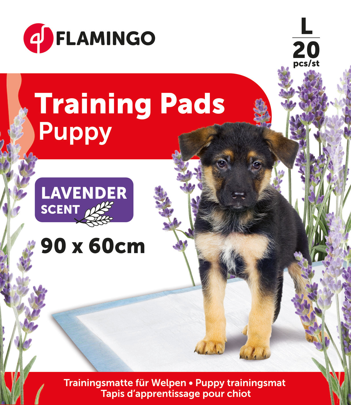 Empapadores educativos aroma lavanda T3 para perros